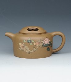 紫砂壶图片：牛盖莲子 - 美壶网