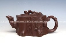 紫砂壶图片：树桩 - 美壶网