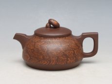 紫砂壶图片：石韵 胶泥 180... - 美壶网