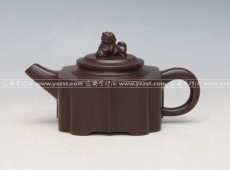 紫砂壶图片：锦囊狮灯 - 美壶网