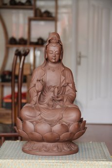 紫砂壶图片：莲座观音 - 美壶网