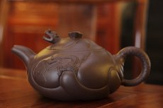 紫砂壶图片：鱼化龙 - 美壶网