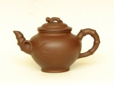 紫砂壶图片：笑樱竹节 - 美壶网