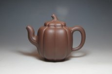 紫砂壶图片：茄段锦囊 - 美壶网