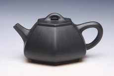 紫砂壶图片：六方石瓢 - 美壶网