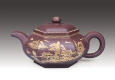 紫砂壶图片：藏六方 - 美壶网