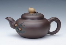 紫砂壶图片：寿桃壶 - 美壶网