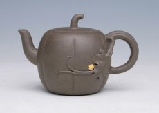 紫砂壶图片：香瓜壶小品 - 美壶网