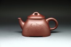 紫砂壶图片：孤菱壶 - 美壶网