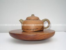 紫砂壶图片：三足鼎立（三根竹子系列） - 美壶网