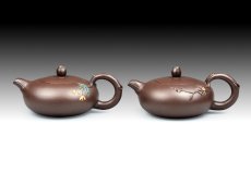 紫砂壶图片：28 花开富贵 - 美壶网