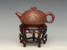 紫砂壶图片：祝福   容量：400cc - 美壶网