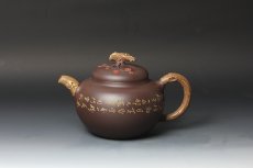 紫砂壶图片：咏梅壶 - 美壶网