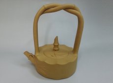 紫砂壶图片：竹节提梁 - 美壶网