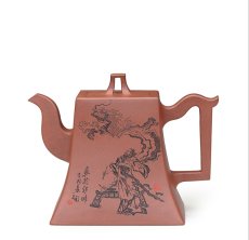 紫砂壶图片：方尊 - 美壶网