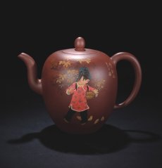 紫砂壶图片：美人肩 - 美壶网