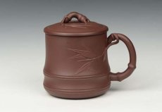 紫砂壶图片：竹节杯一 - 美壶网