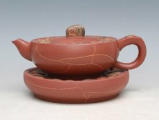 紫砂壶图片：雨花石绞泥 - 美壶网