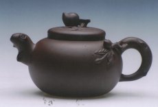 紫砂壶图片：桃韵壶 - 美壶网