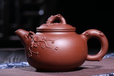 紫砂壶图片：驿路梅花 - 美壶网
