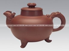 紫砂壶图片：天鸡壶 - 美壶网