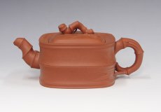 紫砂壶图片：四方竹段 - 美壶网