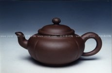 紫砂壶图片：圆四瓣壶 - 美壶网