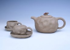 紫砂壶图片：供春套具 - 美壶网