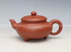 紫砂壶图片：三脚如意 - 美壶网