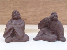 紫砂壶图片：趣味罗汉系列作者：高级工艺师吴克强 - 美壶网