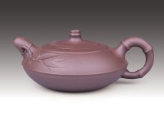 紫砂壶图片：线竹春 - 美壶网