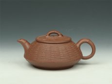 紫砂壶图片：双丝竹编 - 美壶网