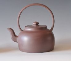 紫砂壶图片：大彬提梁 - 美壶网