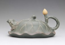 紫砂壶图片：亭亭玉立 - 美壶网