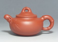 紫砂壶图片：喜竹 250CC - 美壶网