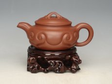 紫砂壶图片：仿古如意   容量：300cc - 美壶网