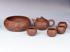 紫砂壶图片：鱼化龙套壶 - 美壶网