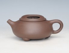 紫砂壶图片：牛盖石瓢 - 美壶网
