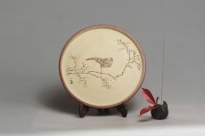 紫砂壶图片：花鸟盘 - 美壶网