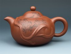 紫砂壶图片：牡丹 - 美壶网