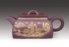 紫砂壶图片：长方 - 美壶网