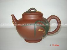 紫砂壶图片：兰花 - 美壶网