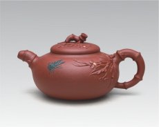 紫砂壶图片：竹节海棠 - 美壶网