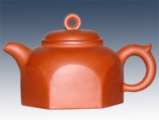 紫砂壶图片：六方周顺荣 - 美壶网