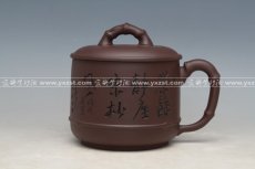 紫砂壶图片：竹节杯 - 美壶网