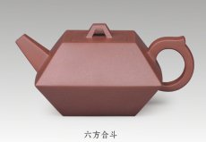紫砂壶图片：六方合斗 - 美壶网