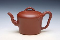 紫砂壶图片：竹影 - 美壶网