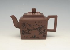 紫砂壶图片：鸣远四方 - 美壶网