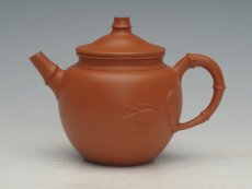 紫砂壶图片：扭竹壶 - 美壶网