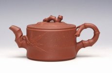 紫砂壶图片：竹段 - 美壶网